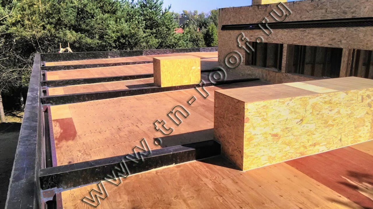 Мембранная кровля на коттедже в МО - Не указан - Портфолио ООО ...