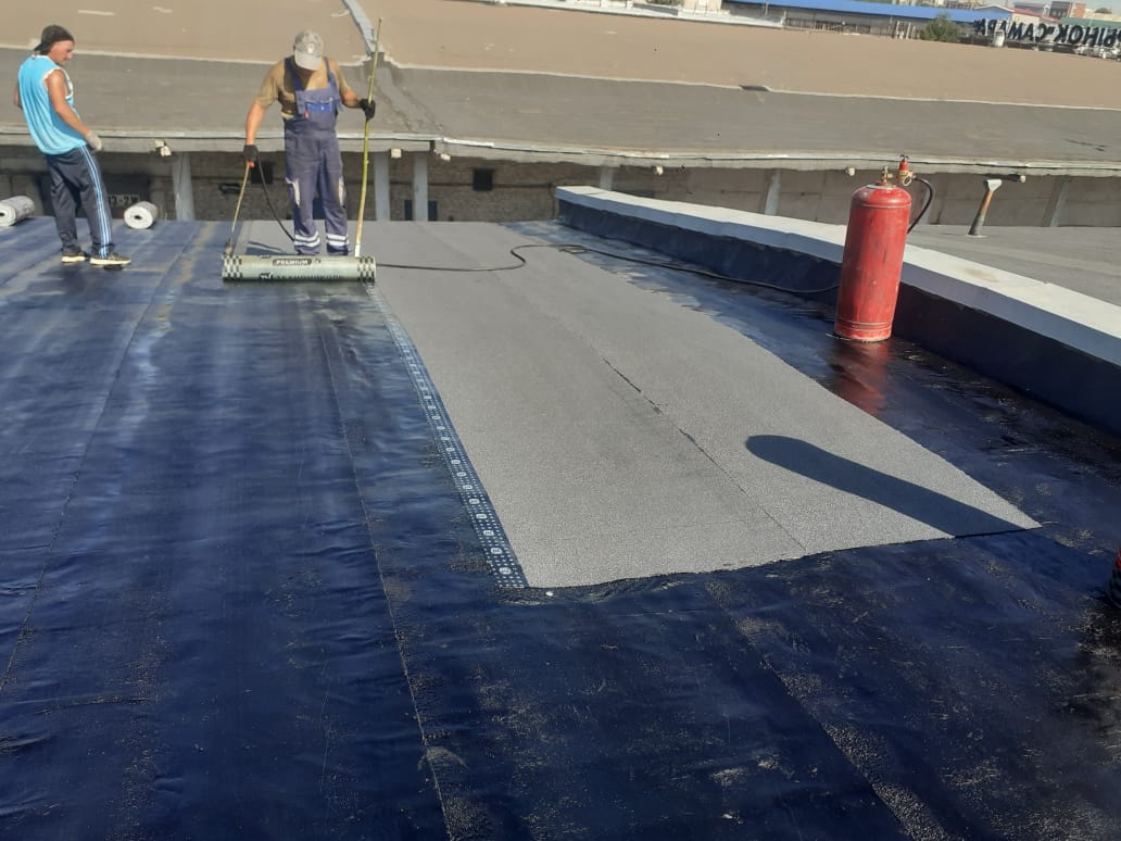 Выполнение работ по ремонту кровли - 2021 - Портфолио Общество с ...