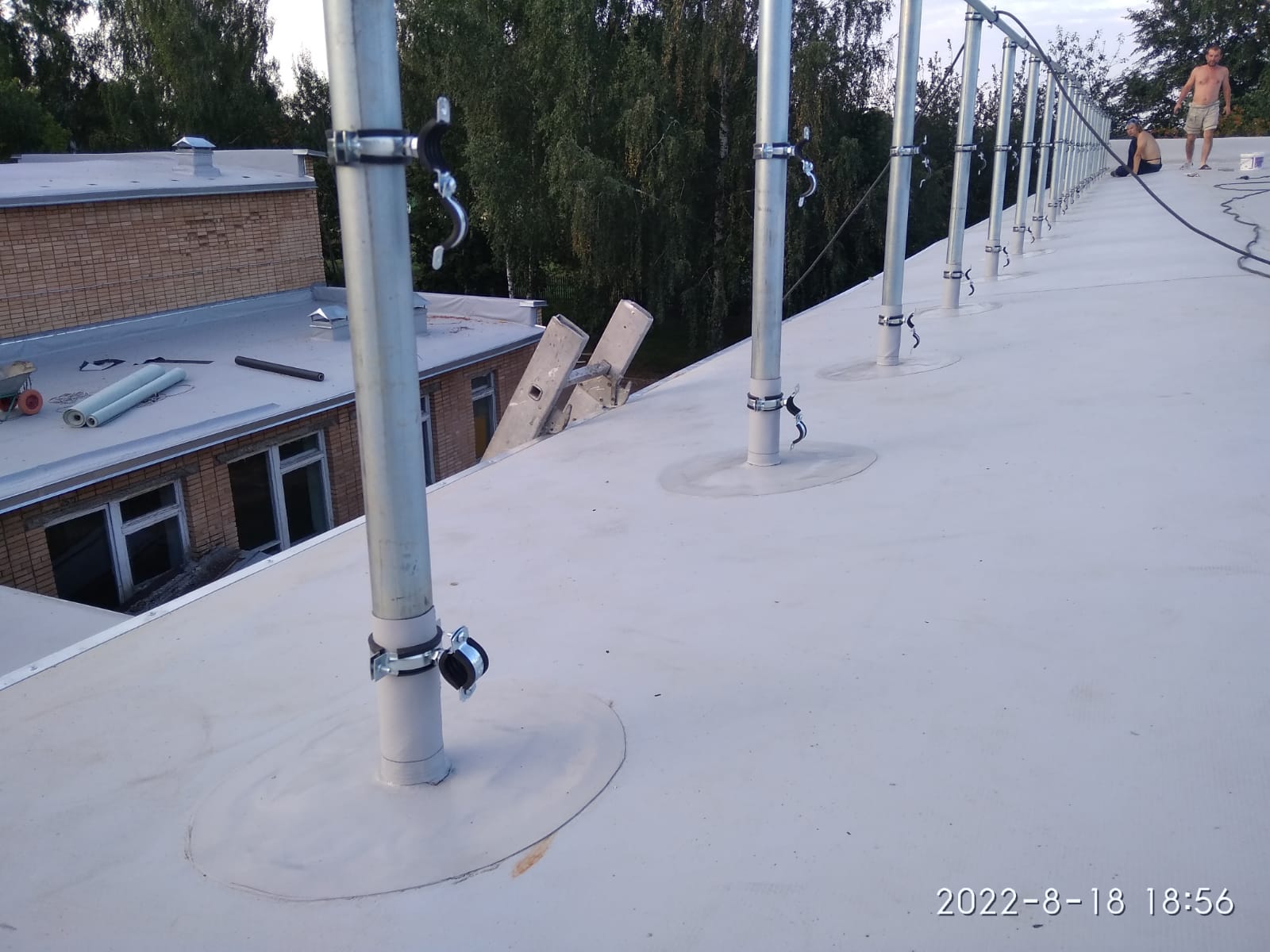 Тихорецка сборный дом кровля