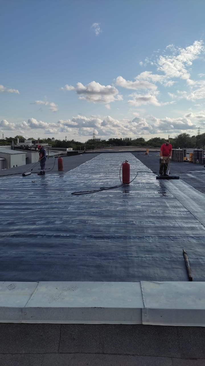 Выполнение работ по ремонту кровли - 2021 - Портфолио Общество с ...