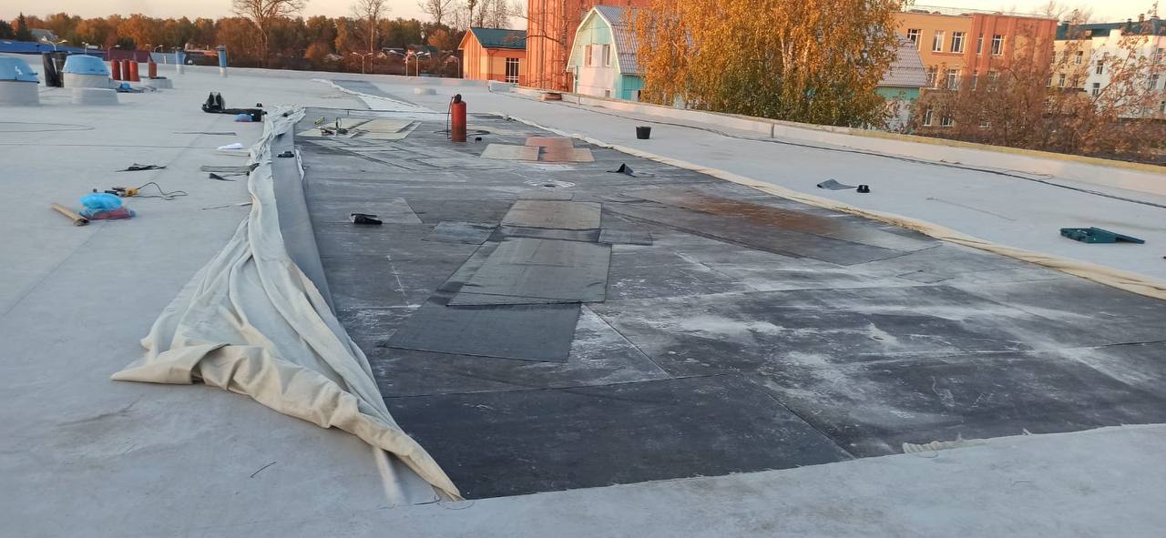 Монтаж ПВХ мембраны - 2022 - Портфолио ООО 'ТАНДЕМ КРОВЛЯ'