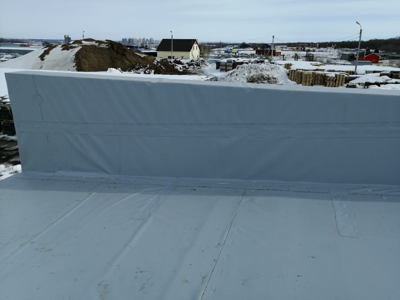 Монтаж кровельного профлиста и устройство мягкой кровли - 2019 ...