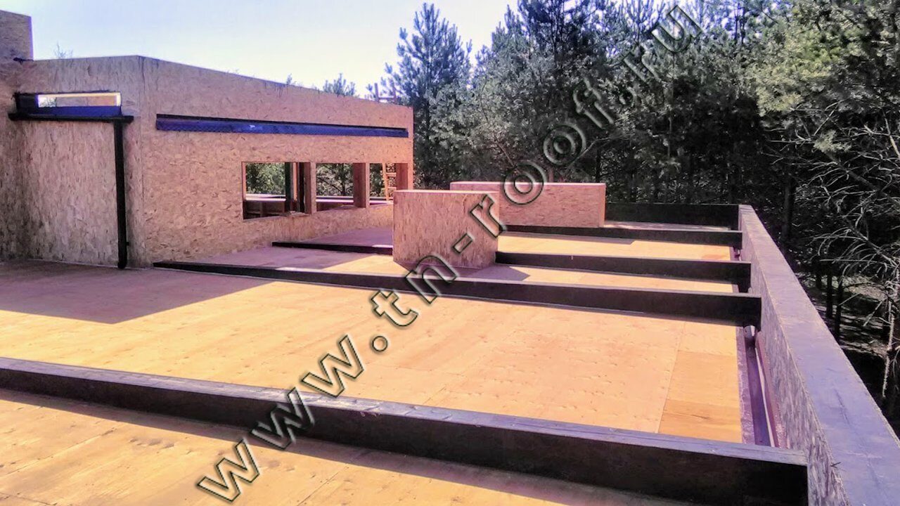 Мембранная кровля на коттедже в МО - Не указан - Портфолио ООО ...