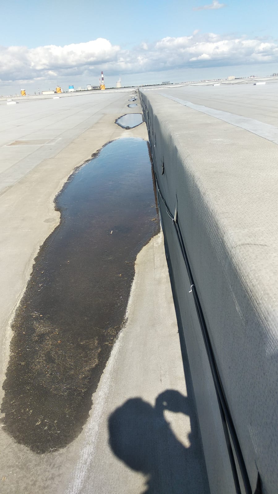 Частичный ремонт кровли Логистического центра. в городе Санкт-Петербург ...