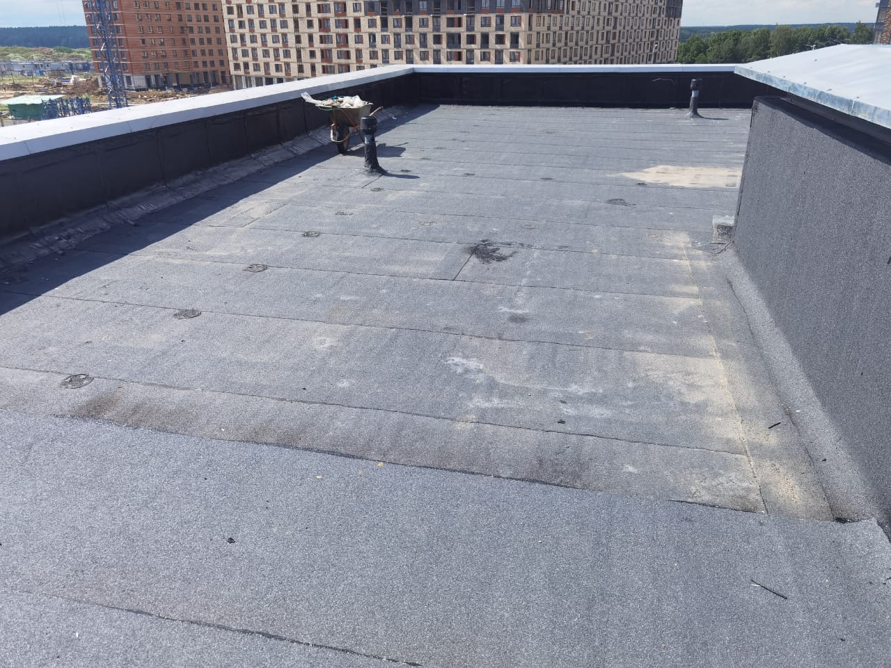 Туапсе жилой модуль кровля