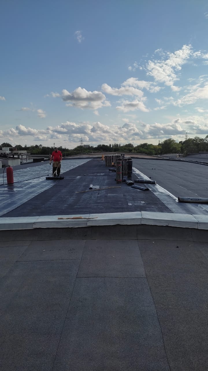 Выполнение работ по ремонту кровли - 2021 - Портфолио Общество с ...