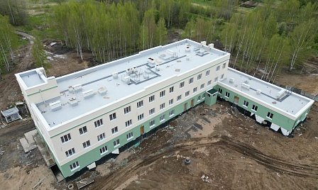 Объект - Поставка материалов и Монтаж кровли поликлиники в м-не Рождественский фото №4