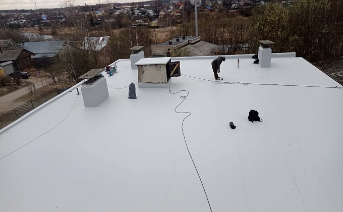 Объект Ремонт кровли поликлиники  - изображение  №1>