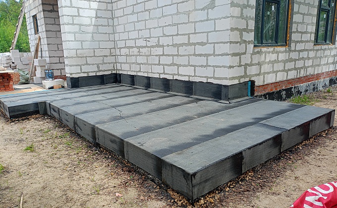 Объект Гидроизоляция локального участка плиты фундамента - изображение  №2>