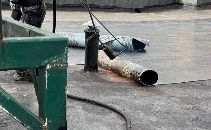 Объект Устройство новой кровли из битумно-полимерных материалов - изображение  №3>