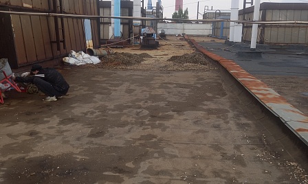 Объект - Наплавление одного слоя гидроизоляции фото №4