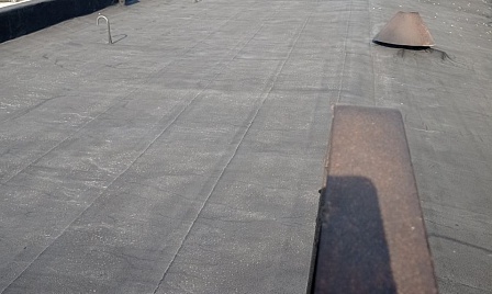 Объект - Наплавление двух слоев гидроизоляции  фото №1