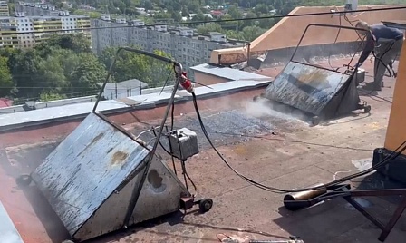 Объект - Ремонт кровли методом Спекания г.Ногинск фото №6