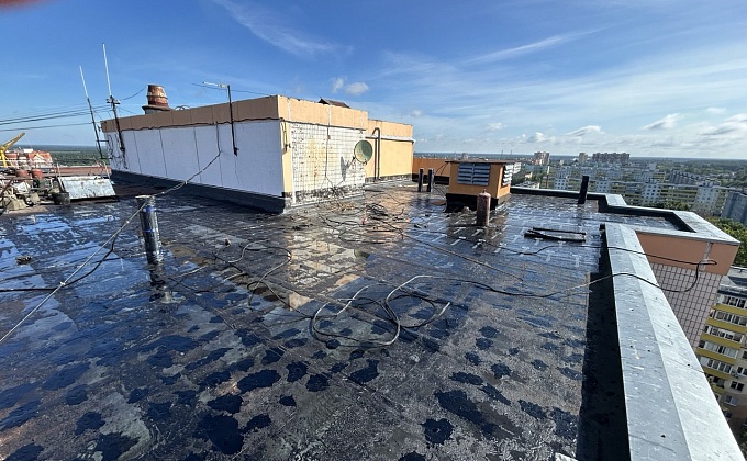 Объект Ремонт кровли методом Спекания г.Ногинск - изображение  №4>