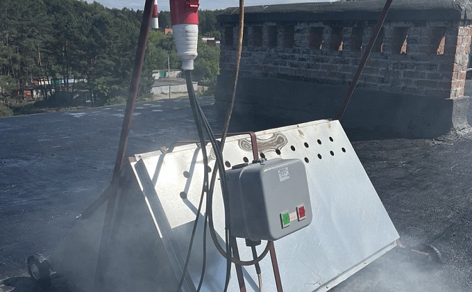 Объект Ремонт кровли методом спекания Тульская область - изображение  №1>