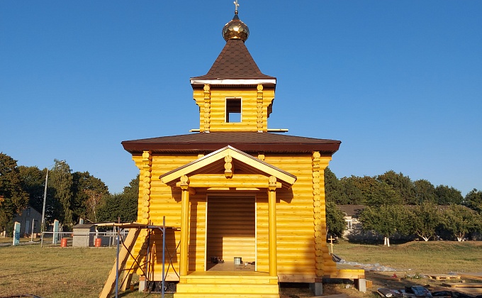 Объект Строительство часовни из бруса под ключ.  - изображение  №1>