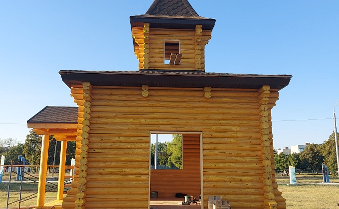 Объект Строительство часовни из бруса под ключ.  - изображение  №3>