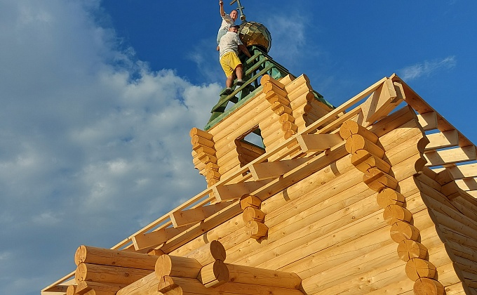 Объект Строительство часовни из бруса под ключ.  - изображение  №4>