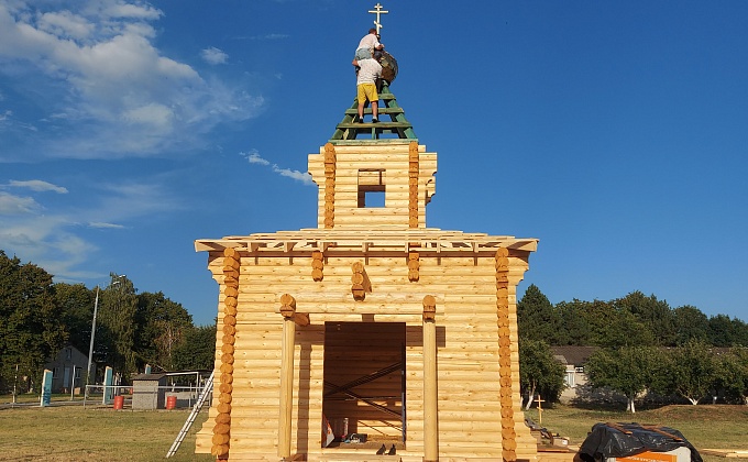 Объект Строительство часовни из бруса под ключ.  - изображение  №5>