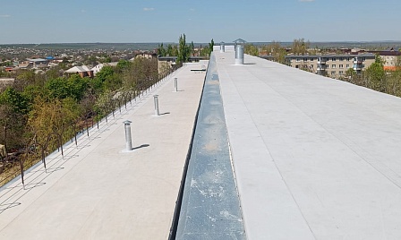 Объект - Монтаж мембранной кровли фото №2