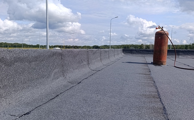 Объект Монтаж Плоской Кровли КП село Ворсино - изображение  №5>