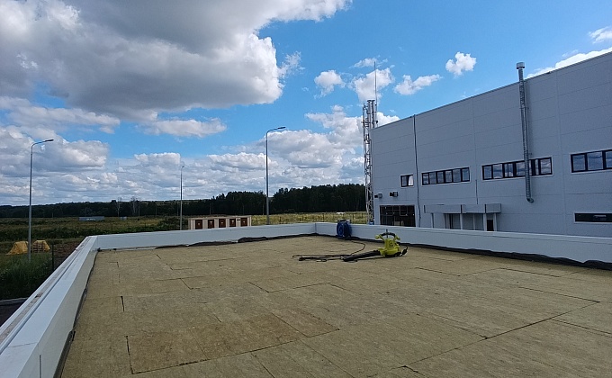 Объект Монтаж Плоской Кровли КП село Ворсино - изображение  №7>