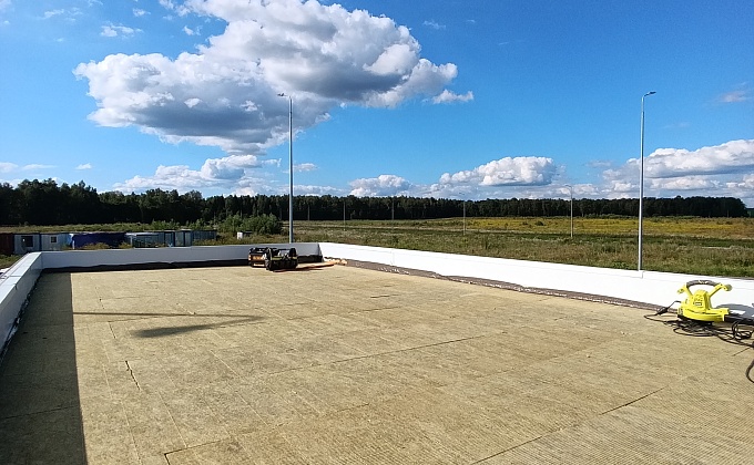 Объект Монтаж Плоской Кровли КП село Ворсино - изображение  №9>