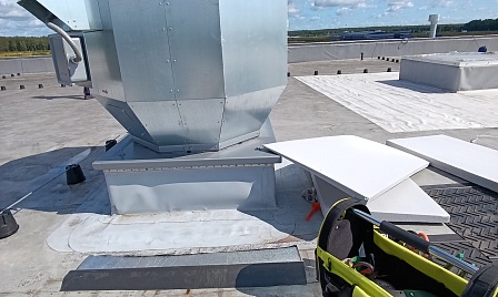 Объект - Ремонт плоской кровли  фото №4