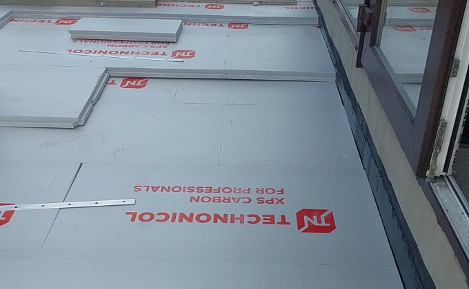 Объект Монтаж ОБЛЕГЧЕННОЙ эксплуатируемой кровли - изображение  №1>