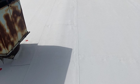 Объект - Реконструкция плоской кровли с применением ПВХ мембраны фото №3