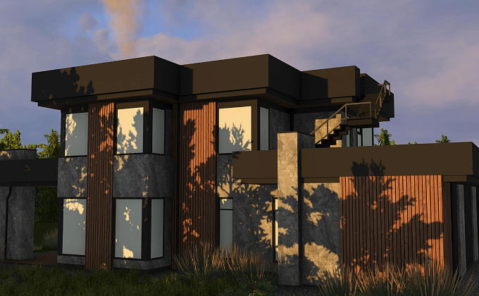 Объект снт Заря, коттедж - изображение  №1>