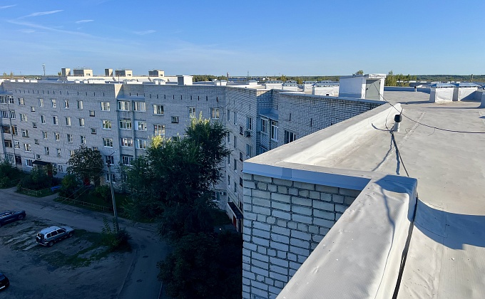 Объект Капитальный ремонт кровли МКД в г. Покров - изображение  №1>