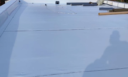 Объект - Монтаж мембранной кровли фото №1