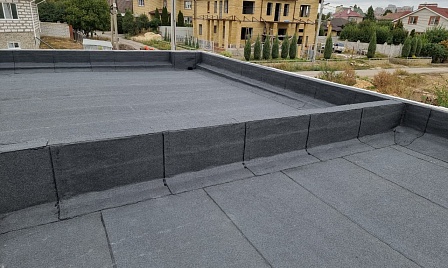 Объект - Устройство кровли пристройки и гаража. фото №5