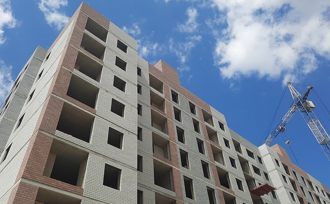 Объект «Многоэтажный жилой дом со встроенными помещениями по пр. Университетский, 64б в Советском районе г. Волгограда» - изображение  №1>