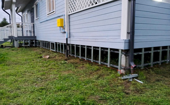 Объект Обустройство цоколя # 568 - изображение  №3>