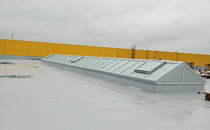 Объект Монтаж мягкой кровли ПВХ мебраны - изображение  №1>