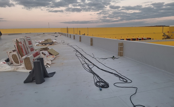 Объект Монтаж мягкой кровли ПВХ мебраны - изображение  №5>