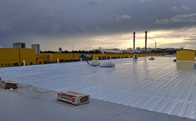 Объект Монтаж мягкой кровли ПВХ мебраны - изображение  №6>