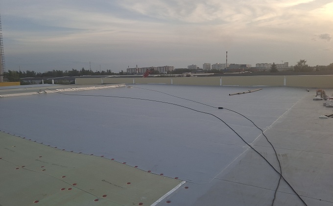 Объект Монтаж мягкой кровли ПВХ мебраны - изображение  №7>