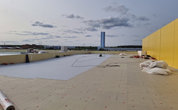 Объект Монтаж мягкой кровли ПВХ мебраны - изображение  №9>