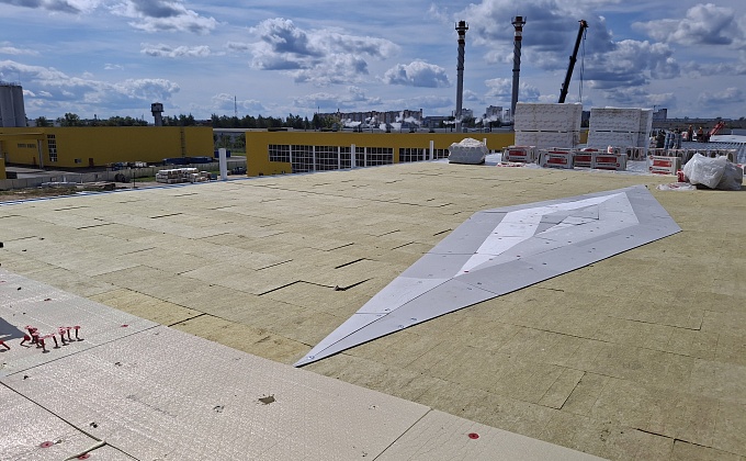 Объект Монтаж мягкой кровли ПВХ мебраны - изображение  №10>