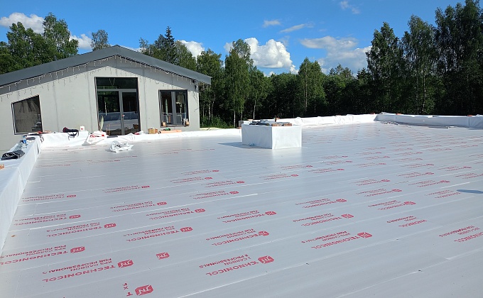 Объект Монтаж кровли дома - изображение  №2>