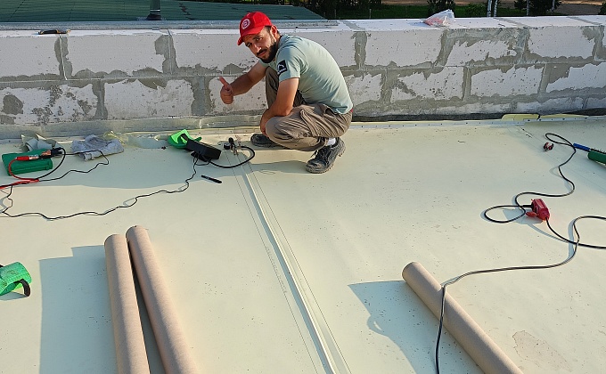 Объект Монтаж кровли дома - изображение  №6>