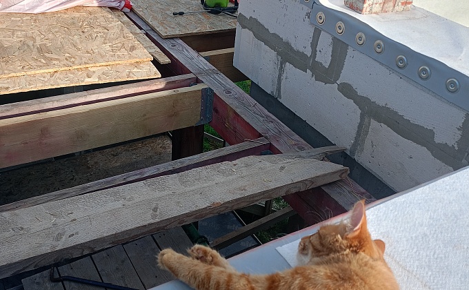 Объект Монтаж кровли терассы - изображение  №1>