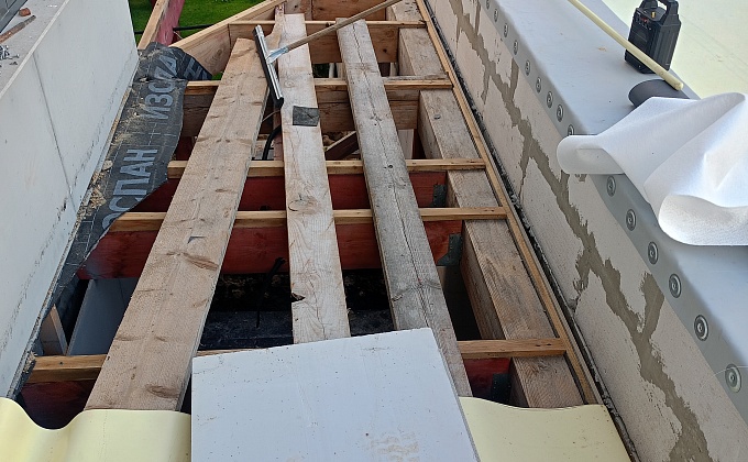 Объект Монтаж кровли терассы - изображение  №2>