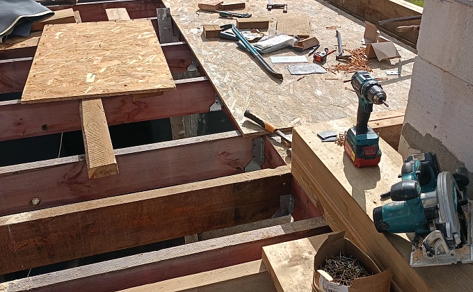 Объект Монтаж кровли терассы - изображение  №5>