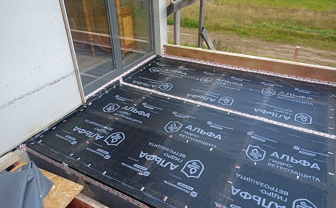 Объект Монтаж кровли терассы - изображение  №6>