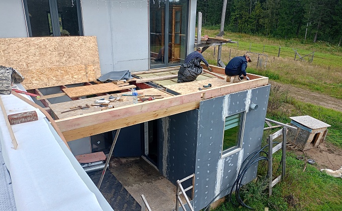 Объект Монтаж кровли терассы - изображение  №7>