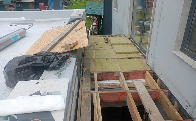 Объект Монтаж кровли терассы - изображение  №16>